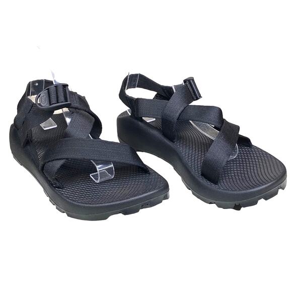 Chaco Men’s Z2 Classic Black Strappy Trail Hiking Sandal Size US 10 - Picture 2 of 9